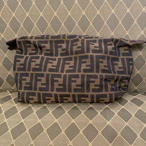 Fendi Black and Brown Monogram Bag